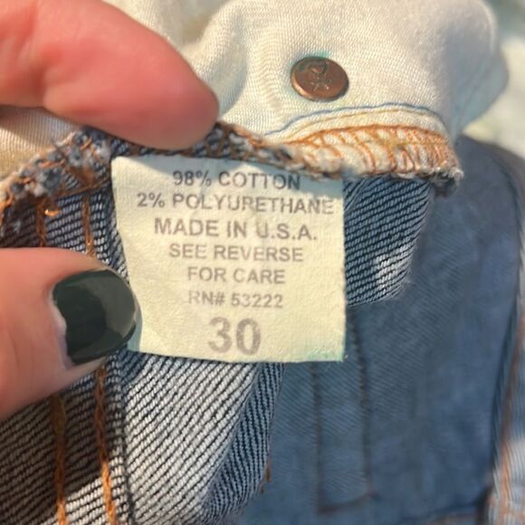 David Kahn Nikki Mid Rise Bootcut Dark Wash Bootcut Jeans - Picture 6 of 7